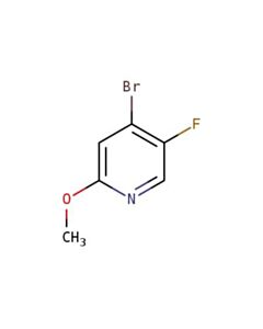 Astatech 4-BROMO-5-FLUORO-2-METHOXYPYRIDINE, 95.00% Purity, 5G